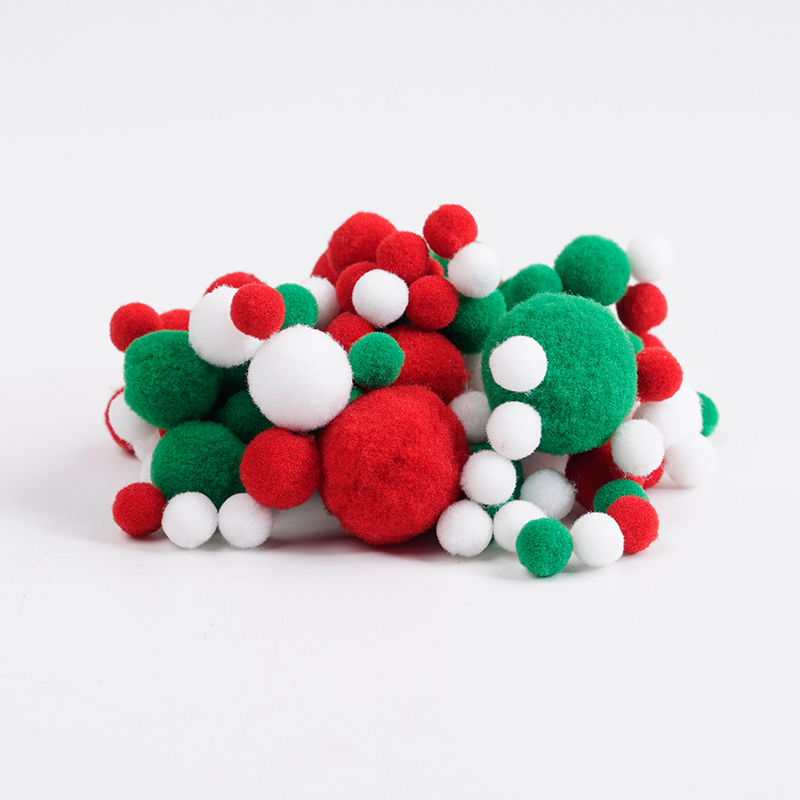 Rafya Dekoratif Pom Poms
