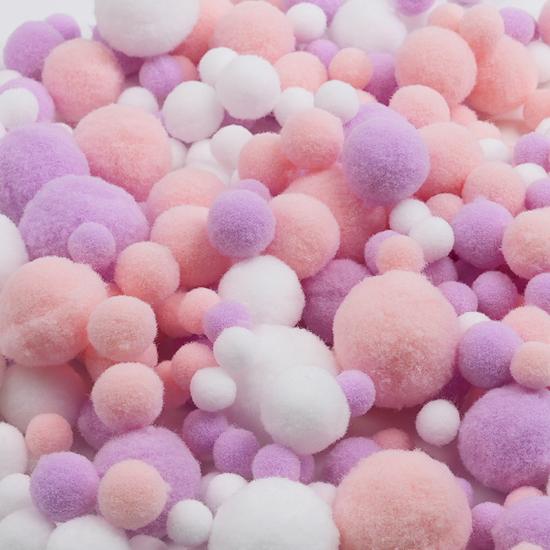 Rafya Dekoratif Pom Poms